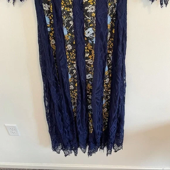 NWT Foxiedox Josefine Lace & Clip Dot Midi Dress - Picture 4 of 7